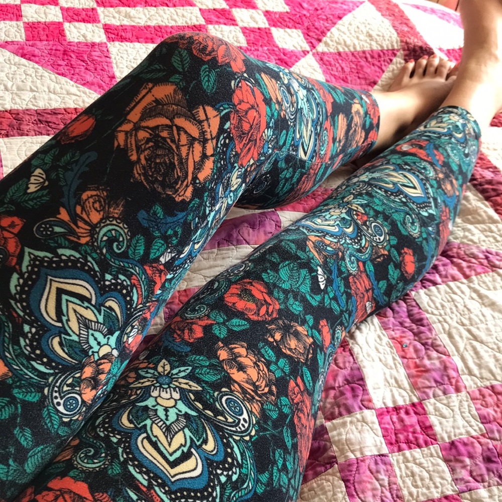 Lularoe Leggings Floral